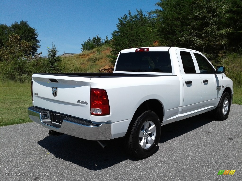 2019 1500 Classic Tradesman Quad Cab 4x4 - Bright White / Black/Diesel Gray photo #6