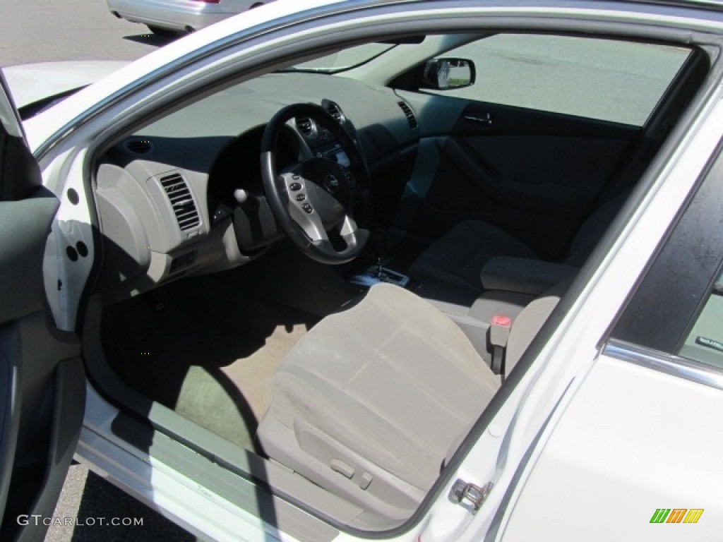 2010 Altima 2.5 S - Winter Frost White / Frost photo #16