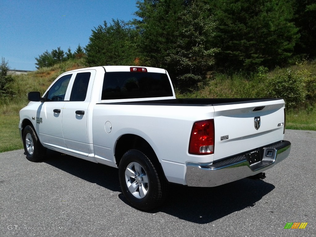 2019 1500 Classic Tradesman Quad Cab 4x4 - Bright White / Black/Diesel Gray photo #8