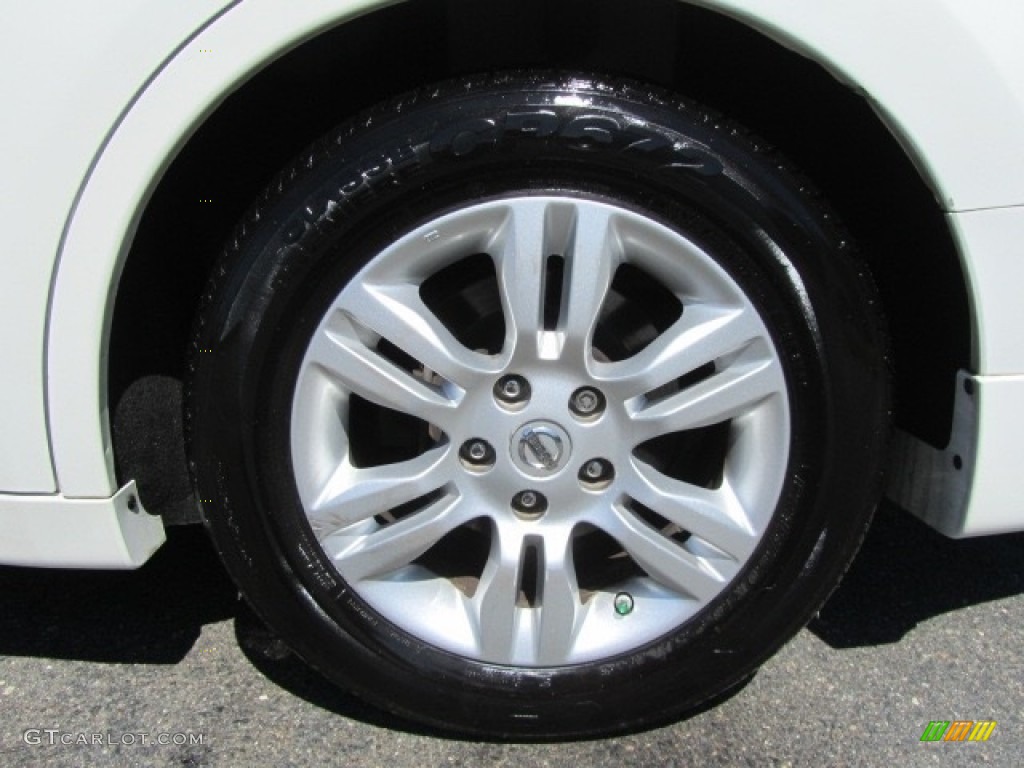 2010 Altima 2.5 S - Winter Frost White / Frost photo #25
