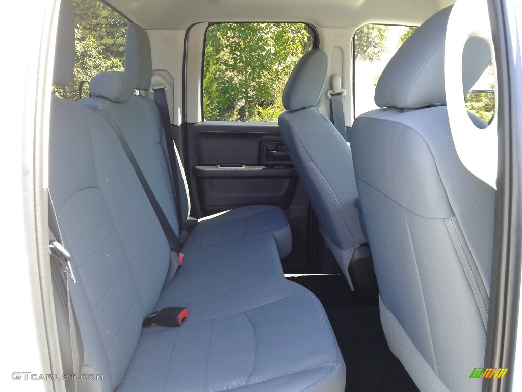 2019 1500 Classic Tradesman Quad Cab 4x4 - Bright White / Black/Diesel Gray photo #13