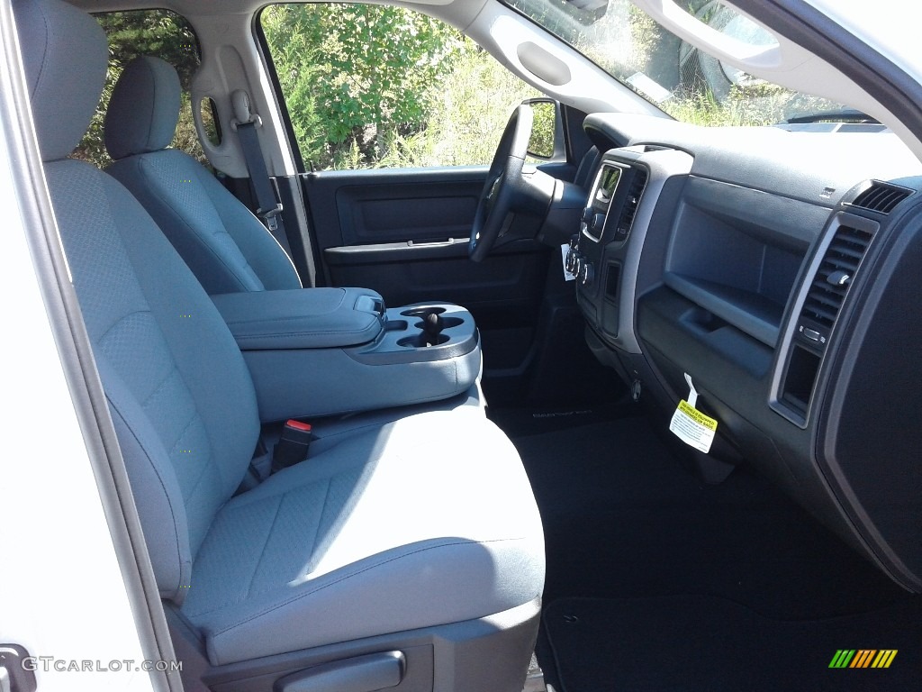 2019 1500 Classic Tradesman Quad Cab 4x4 - Bright White / Black/Diesel Gray photo #14
