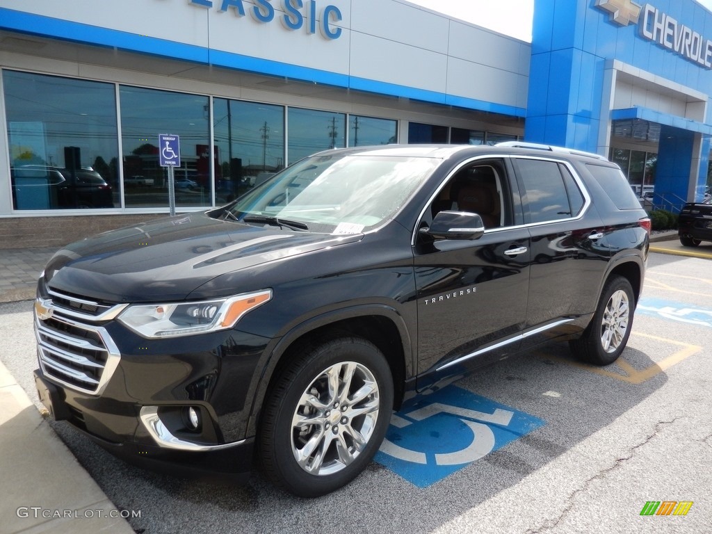 2020 Traverse Premier AWD - Midnight Blue Metallic / Jet Black/­Loft Brown photo #1