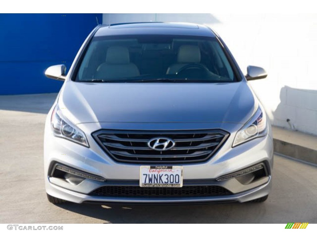 2017 Sonata Limited - Shale Gray Metallic / Gray photo #7