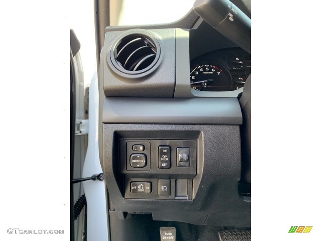 2019 Tundra SR Double Cab 4x4 - Super White / Graphite photo #10