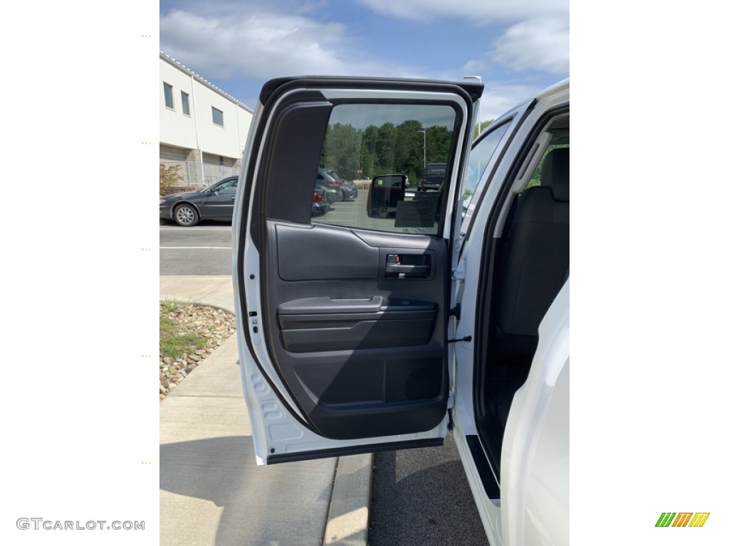 2019 Tundra SR Double Cab 4x4 - Super White / Graphite photo #15