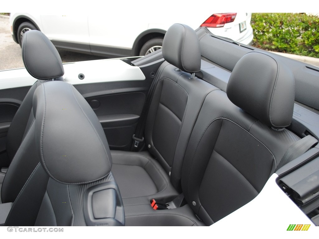 2017 Volkswagen Beetle 1.8T SE Convertible Rear Seat Photo #134993600