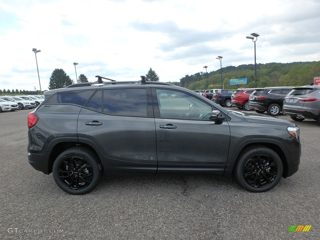 Graphite Gray Metallic 2020 GMC Terrain SLT AWD Exterior Photo #134993726