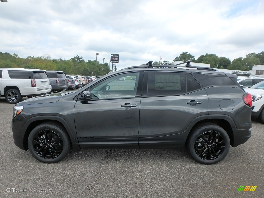 Graphite Gray Metallic 2020 GMC Terrain SLT AWD Exterior Photo #134993831