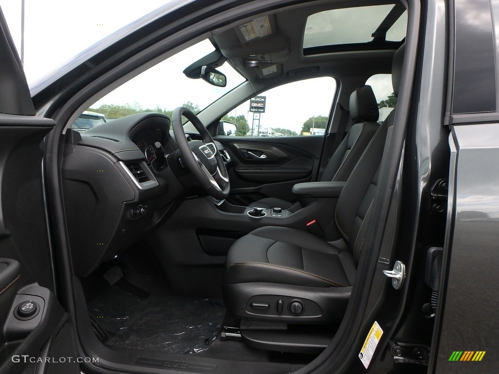 Jet Black Interior 2020 GMC Terrain SLT AWD Photo #134993894