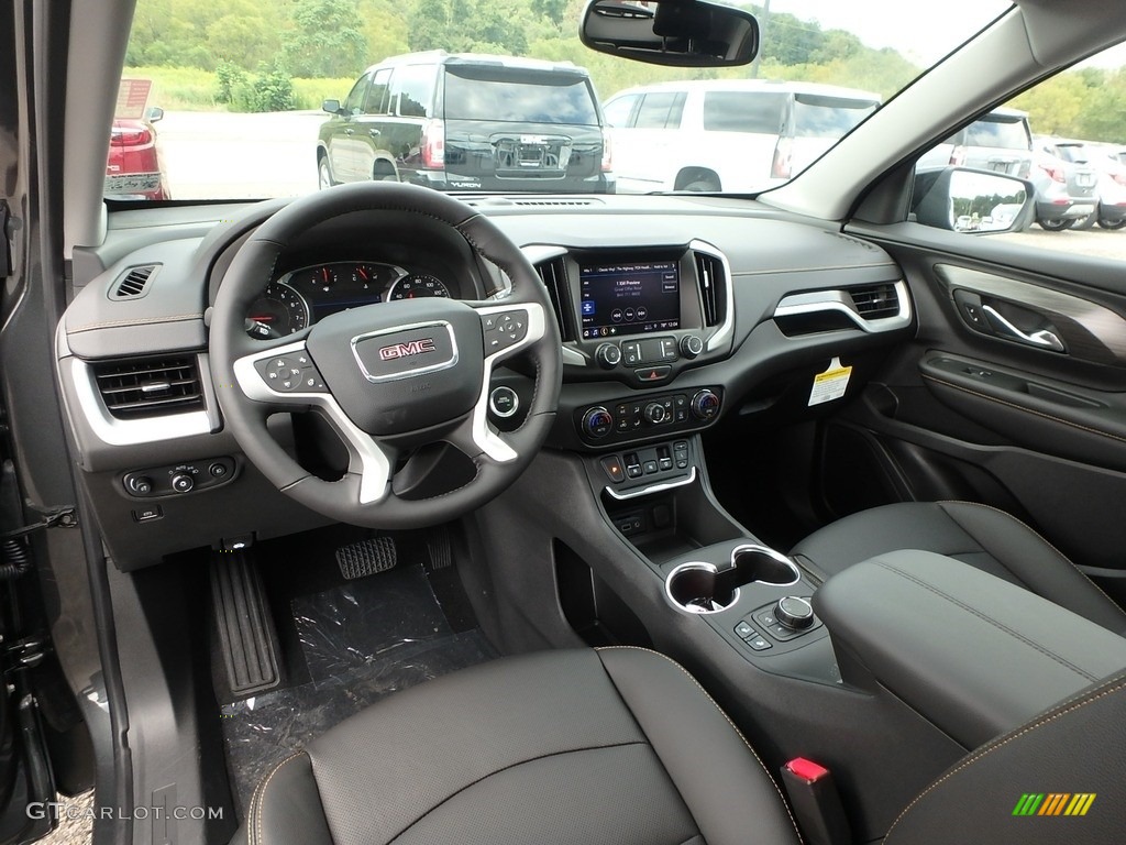 Jet Black Interior 2020 GMC Terrain SLT AWD Photo #134993936