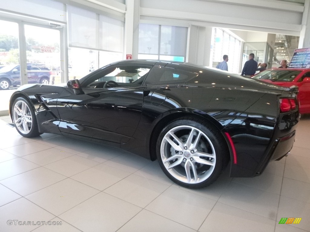 2019 Corvette Stingray Coupe - Black / Black photo #5