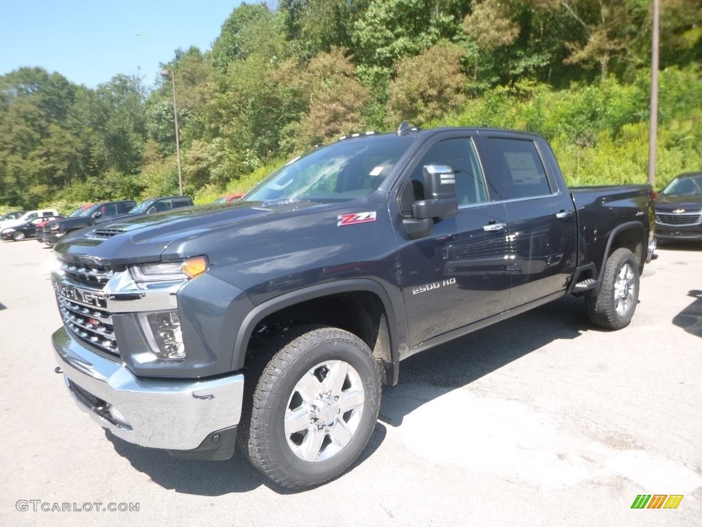 Shadow Gray Metallic 2020 Chevrolet Silverado 2500HD LTZ Crew Cab 4x4 Exterior Photo #134994797