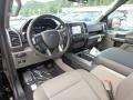 Earth Gray 2019 Ford F150 XLT SuperCab 4x4 Interior Color