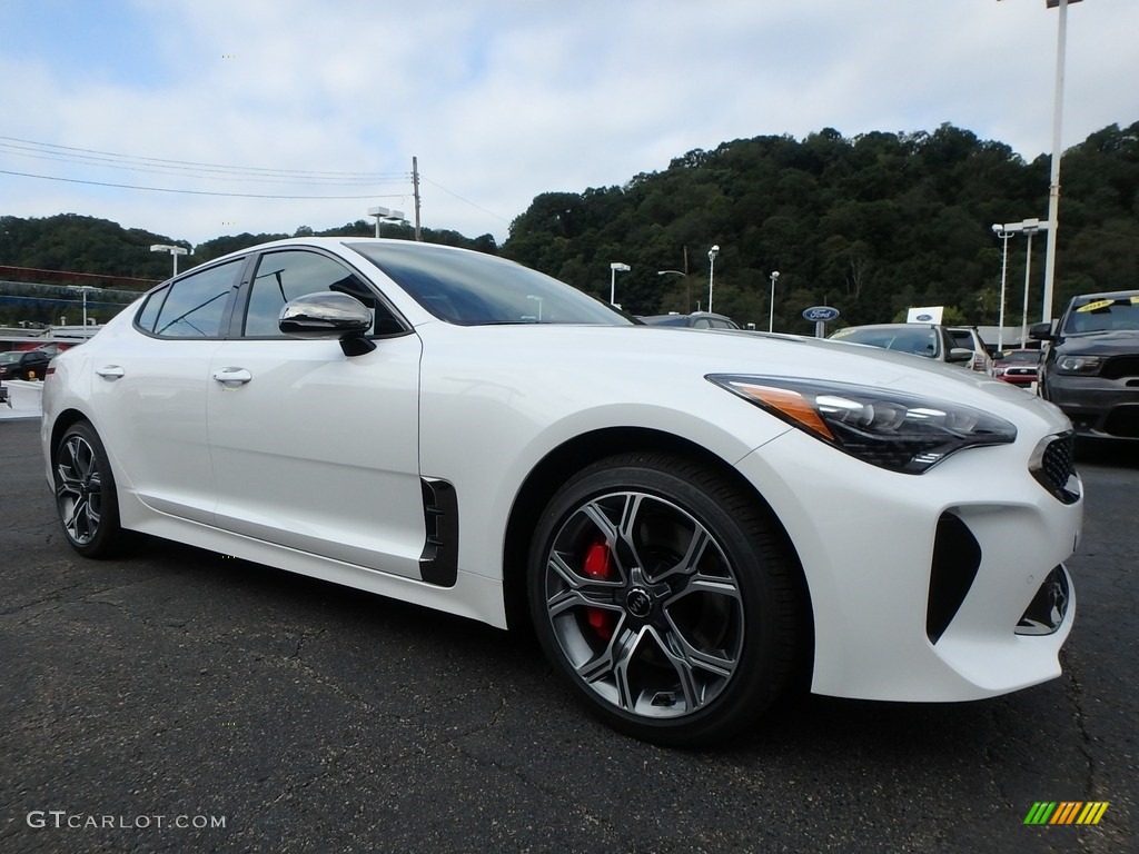 Snow White Pearl 2019 Kia Stinger GT AWD Exterior Photo #134995757