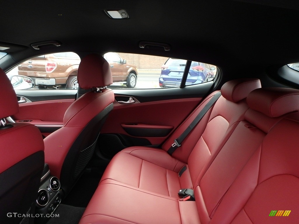 2019 Kia Stinger GT AWD Rear Seat Photos
