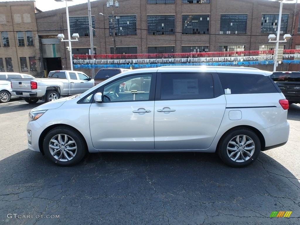 Silky Silver 2019 Kia Sedona EX Exterior Photo #134995921