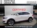 White Platinum 2017 Lincoln MKX Black Label AWD