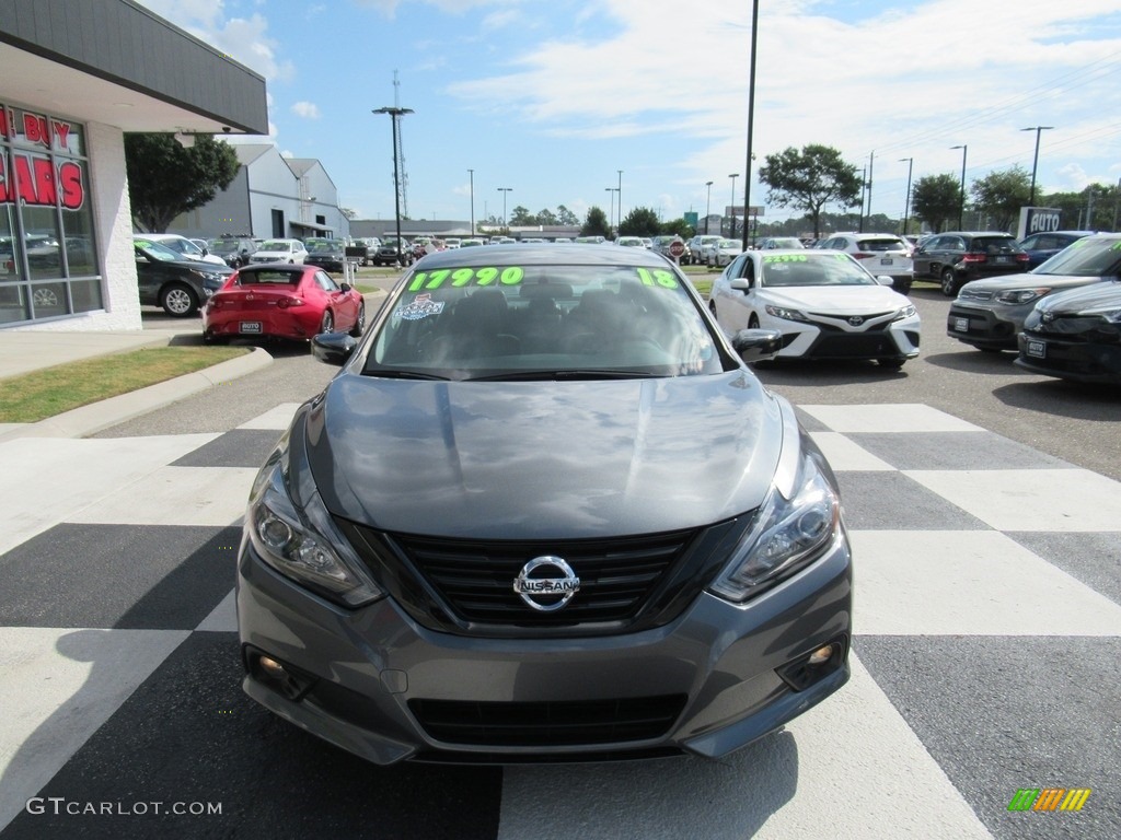 2018 Altima 2.5 SR - Gun Metallic / Charcoal photo #2