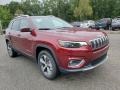 Velvet Red Pearl 2020 Jeep Cherokee Limited 4x4 Exterior