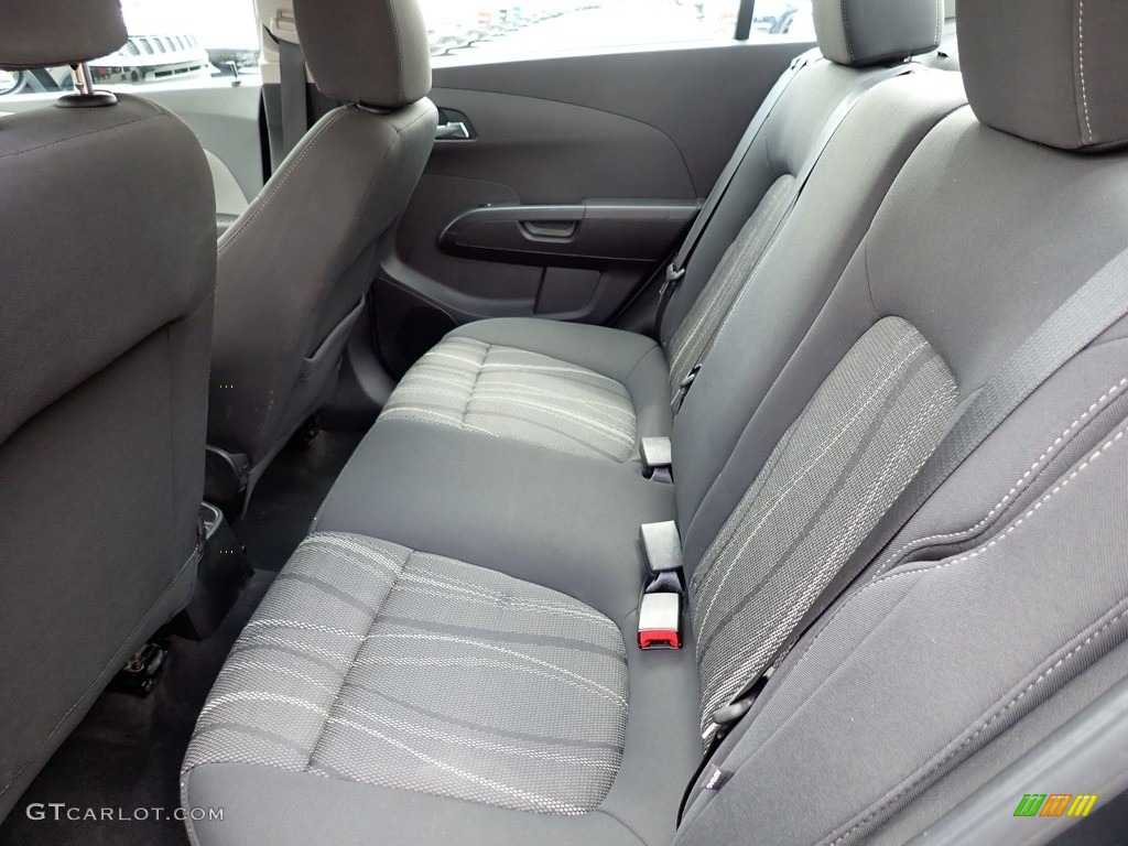 2015 Sonic LT Sedan - Ashen Gray Metallic / Jet Black/Dark Titanium photo #13
