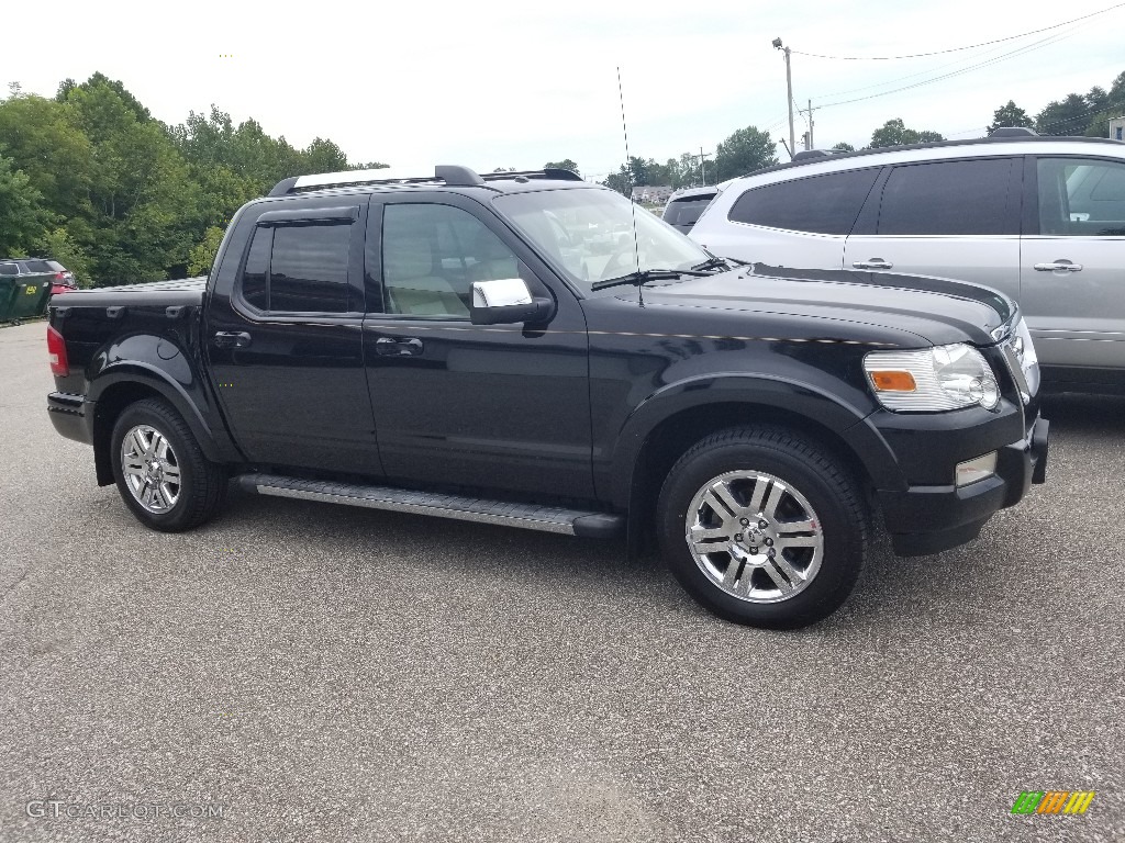 2008 Explorer Sport Trac Limited 4x4 - Black / Camel photo #1