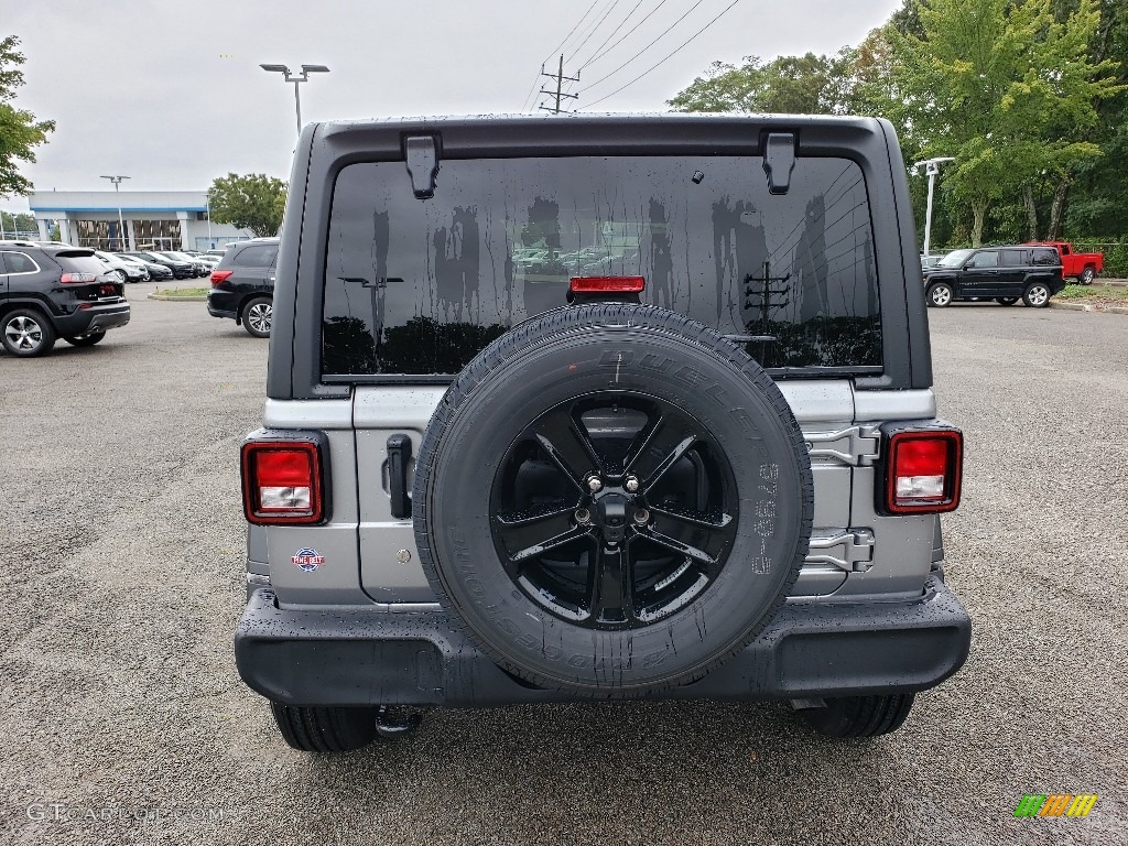 2020 Wrangler Unlimited Sport 4x4 - Billet Silver Metallic / Black photo #5