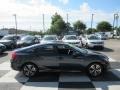 2017 Aegean Blue Metallic Honda Civic EX-L Sedan  photo #3