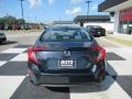 2017 Aegean Blue Metallic Honda Civic EX-L Sedan  photo #4