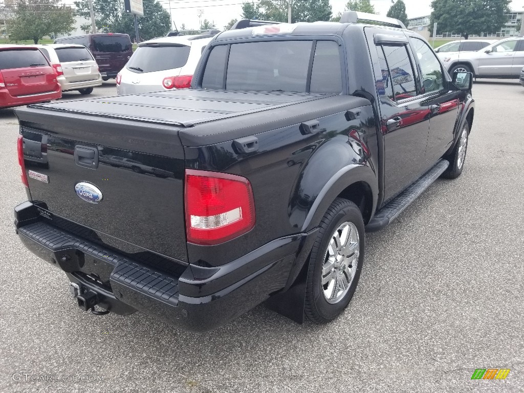 2008 Explorer Sport Trac Limited 4x4 - Black / Camel photo #7