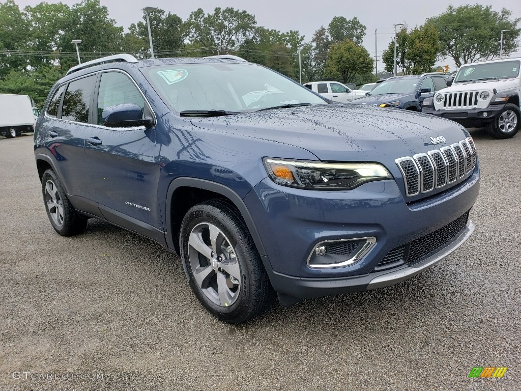 Blue Shade Pearl 2020 Jeep Cherokee Limited 4x4 Exterior Photo #134999163