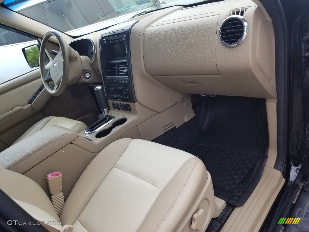2008 Explorer Sport Trac Limited 4x4 - Black / Camel photo #25