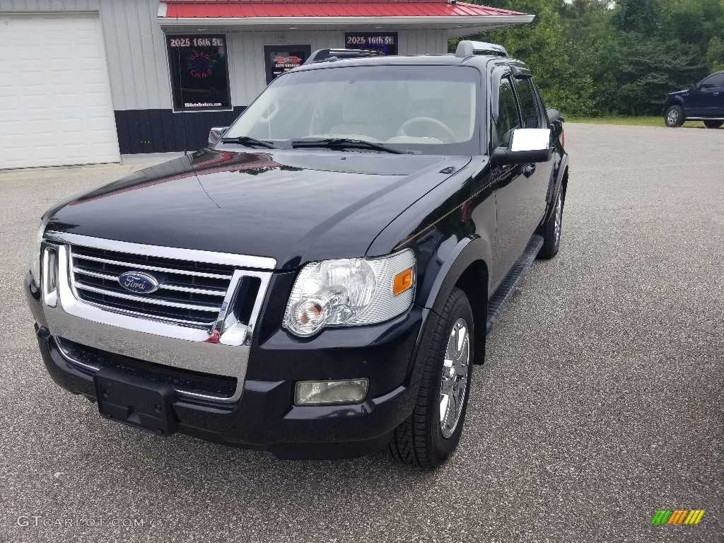 2008 Explorer Sport Trac Limited 4x4 - Black / Camel photo #27