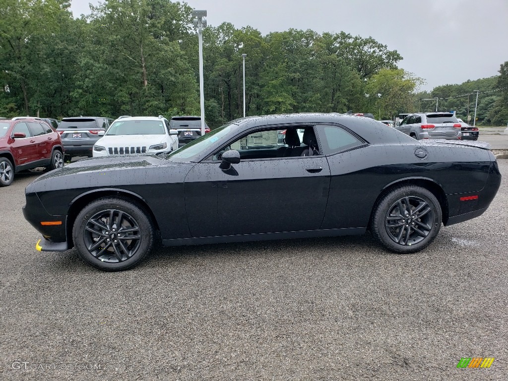 Pitch Black 2019 Dodge Challenger GT AWD Exterior Photo #134999520