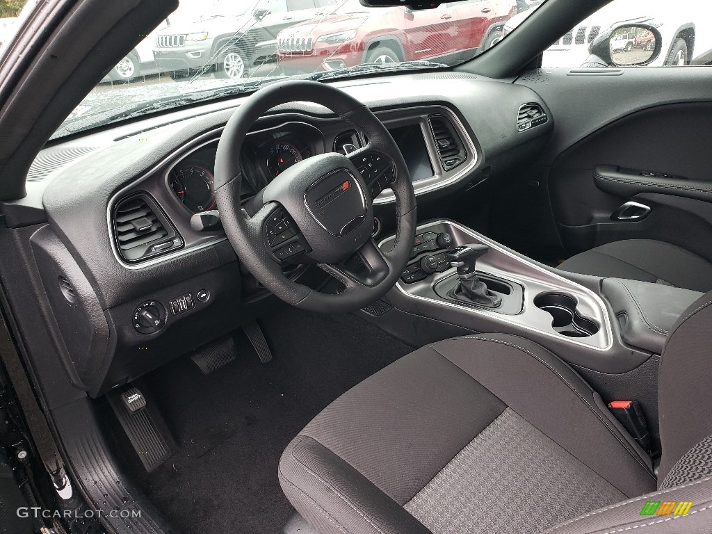 Black Interior 2019 Dodge Challenger GT AWD Photo #134999595