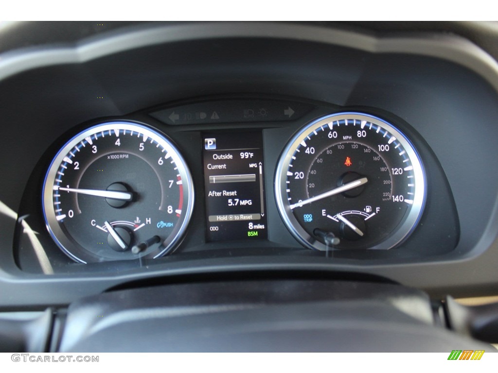 2019 Highlander XLE - Shoreline Blue Pearl / Black photo #11