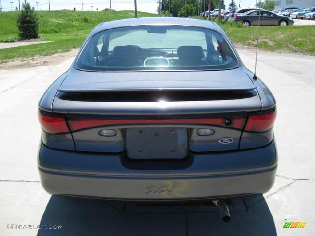 2002 Escort ZX2 Coupe - Dark Shadow Gray Metallic / Dark Gray photo #5