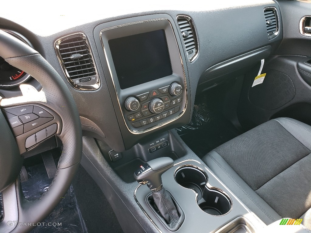 2020 Dodge Durango GT AWD Black Dashboard Photo #135000078