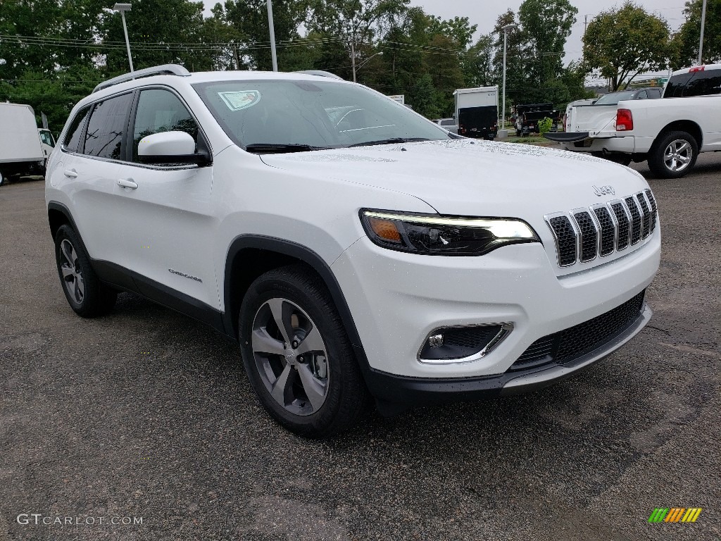 Bright White 2020 Jeep Cherokee Limited 4x4 Exterior Photo #135000348