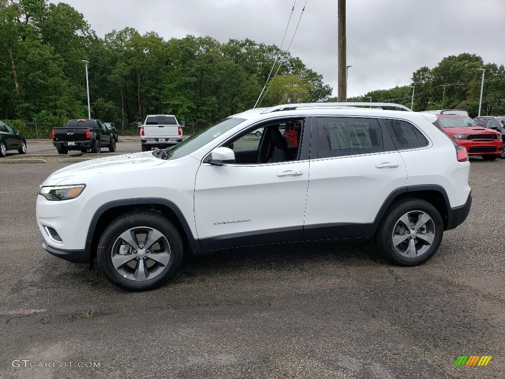Bright White 2020 Jeep Cherokee Limited 4x4 Exterior Photo #135000414