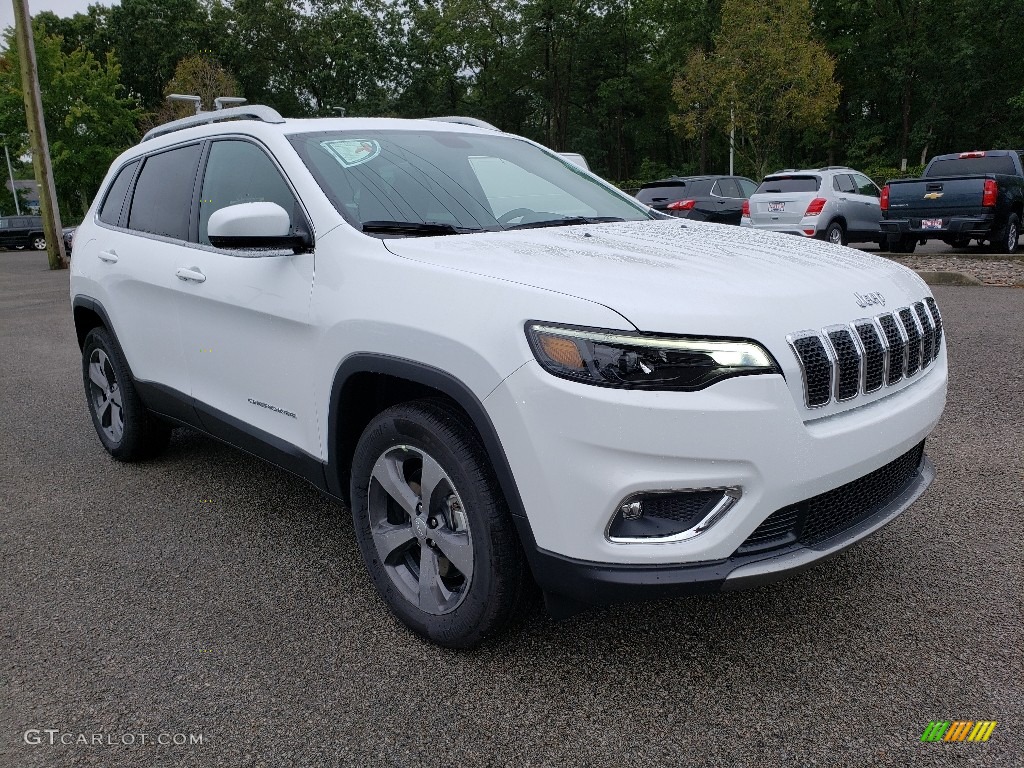 Bright White 2020 Jeep Cherokee Limited 4x4 Exterior Photo #135000702