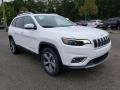 2020 Bright White Jeep Cherokee Limited 4x4  photo #1