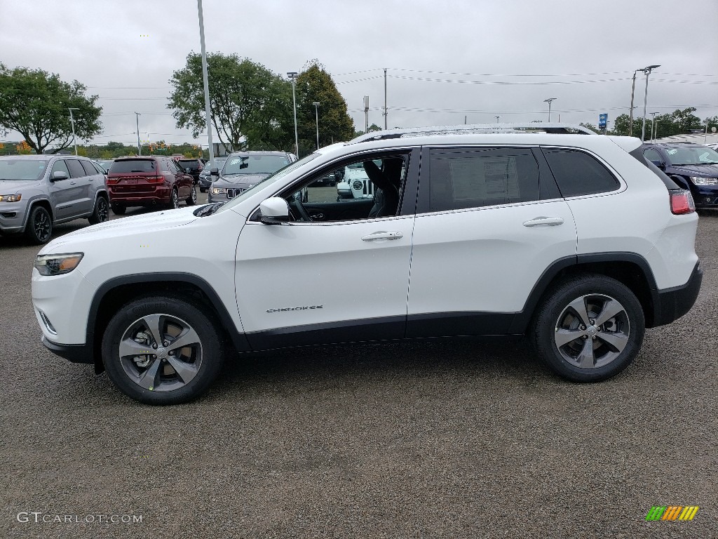 Bright White 2020 Jeep Cherokee Limited 4x4 Exterior Photo #135000768
