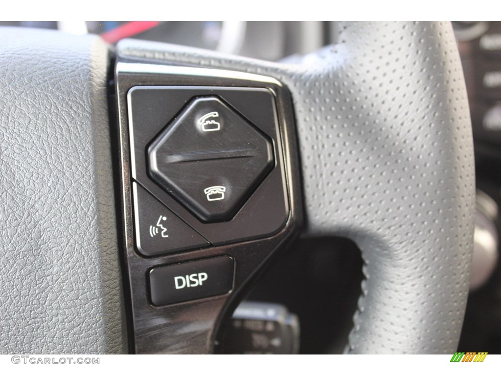 2019 Toyota 4Runner TRD Pro 4x4 Black Steering Wheel Photo #135001185