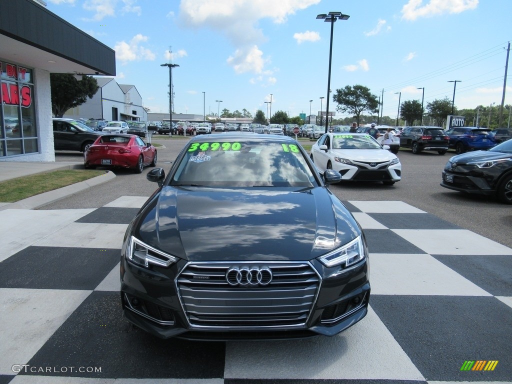 2018 A4 2.0T Prestige quattro - Manhattan Gray Metallic / Rock Gray/Gray photo #2