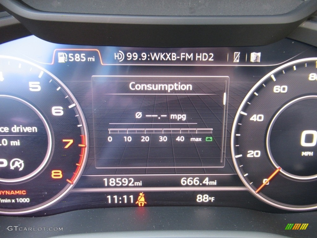 2018 A4 2.0T Prestige quattro - Manhattan Gray Metallic / Rock Gray/Gray photo #15