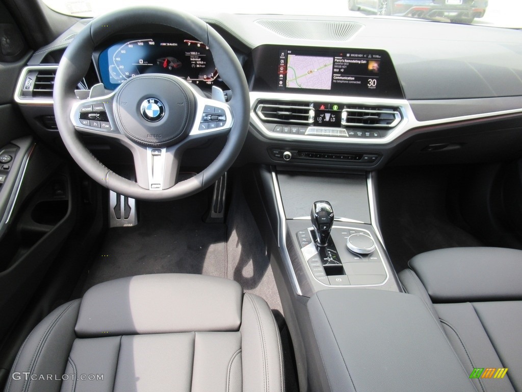 2020 BMW 3 Series M340i xDrive Sedan Black Dashboard Photo #135002151