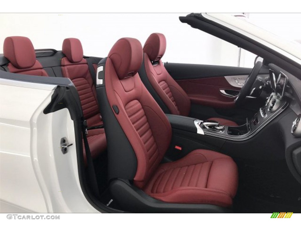 2020 C 300 Cabriolet - Polar White / Cranberry Red/Black photo #5