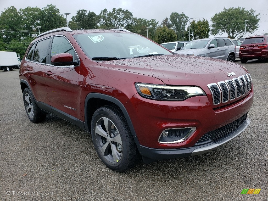 Velvet Red Pearl 2020 Jeep Cherokee Limited 4x4 Exterior Photo #135002976