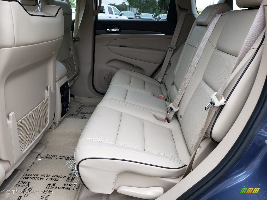 Light Frost/Brown Interior 2020 Jeep Grand Cherokee Overland 4x4 Photo #135003273